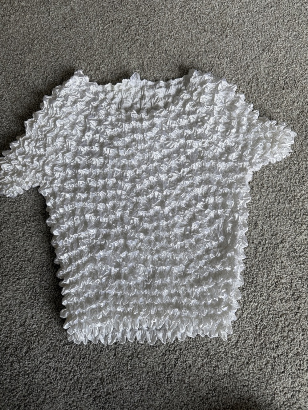 Vintage Y2K popcorn top